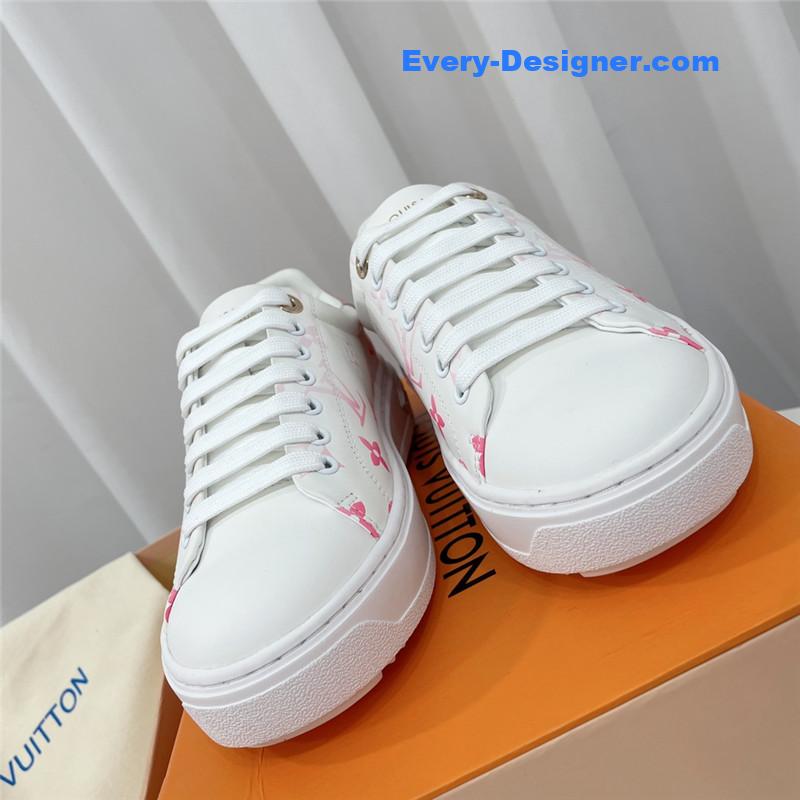 l0vis Vvtt0n lv classic printed white shoes