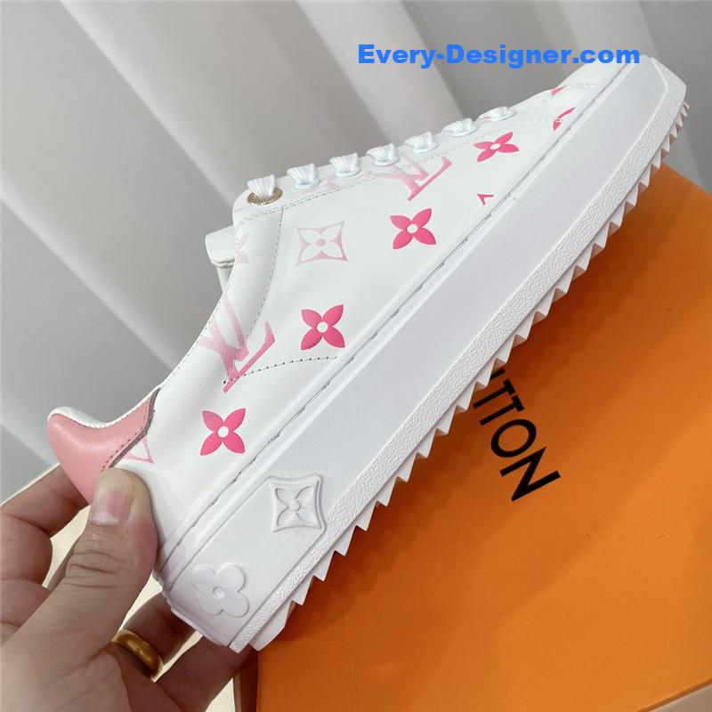 l0vis Vvtt0n lv classic printed white shoes