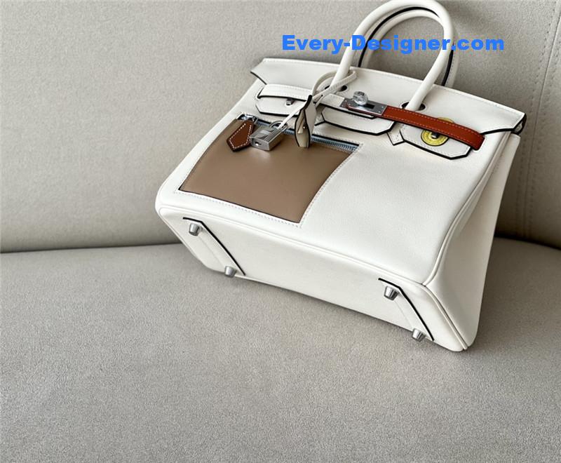 H**me5 birkin 25 swift leather bag