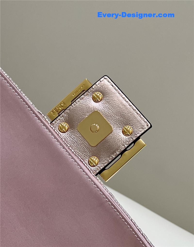 F**di sequin baguette bag