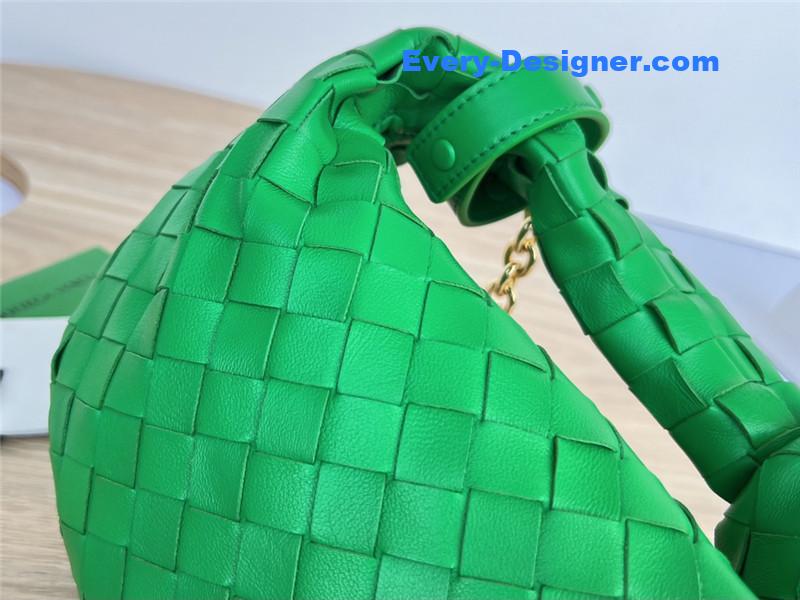 b0tt*ga Ven*ta jodie with chain bag green