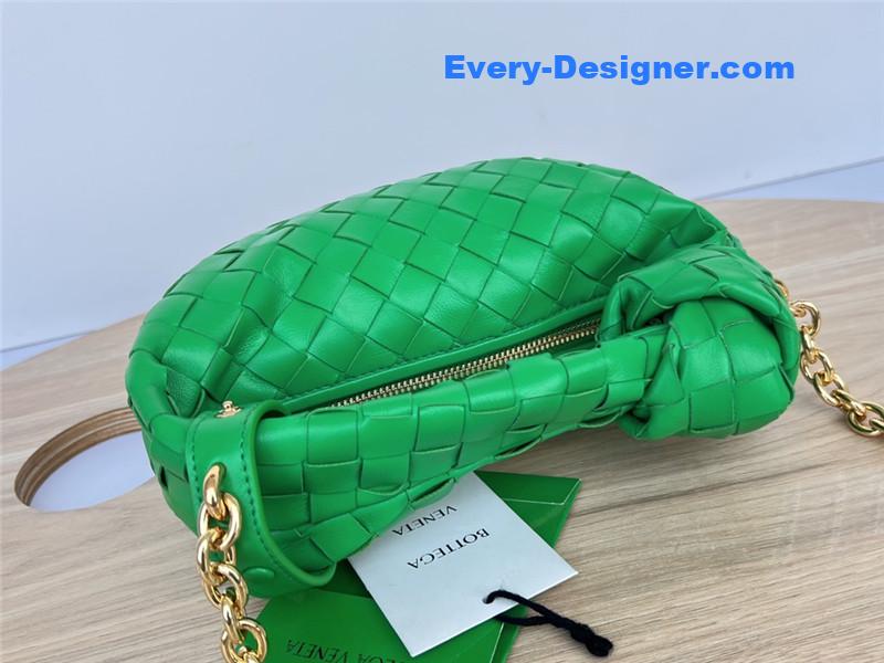 b0tt*ga Ven*ta jodie with chain bag green