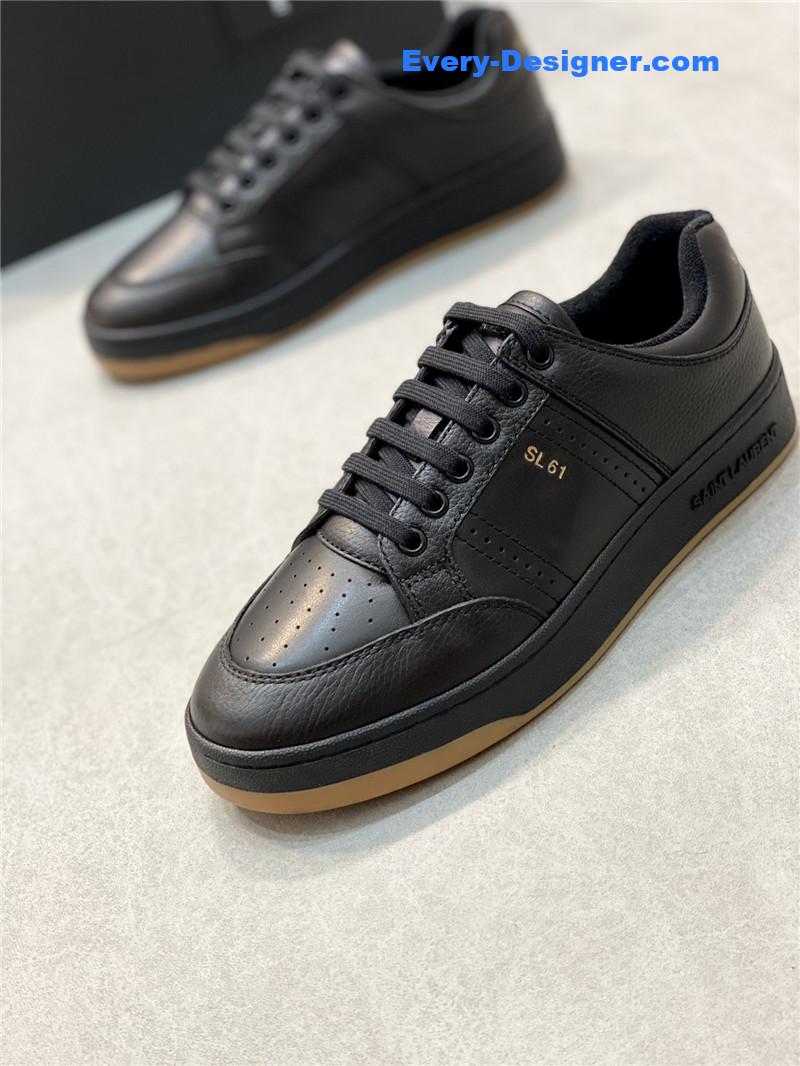 YSL low-top lace-up sneakers