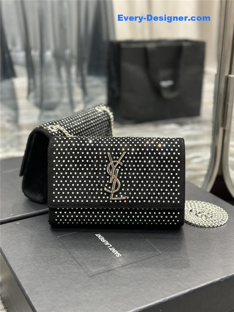 ysl kate full diamond bag