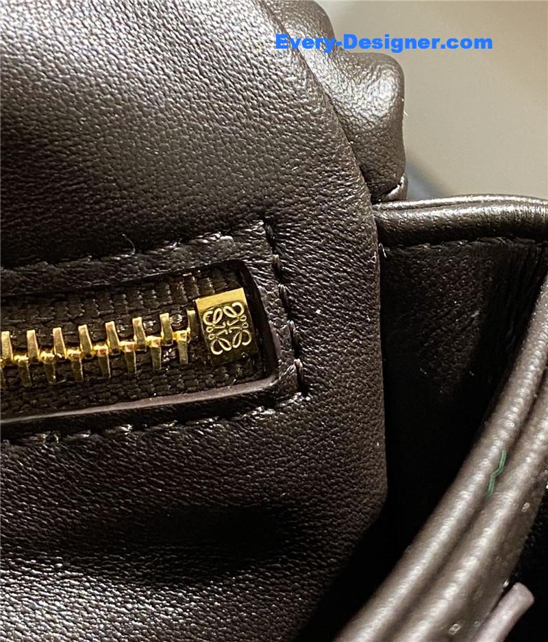 loewe goya sheepskin bag