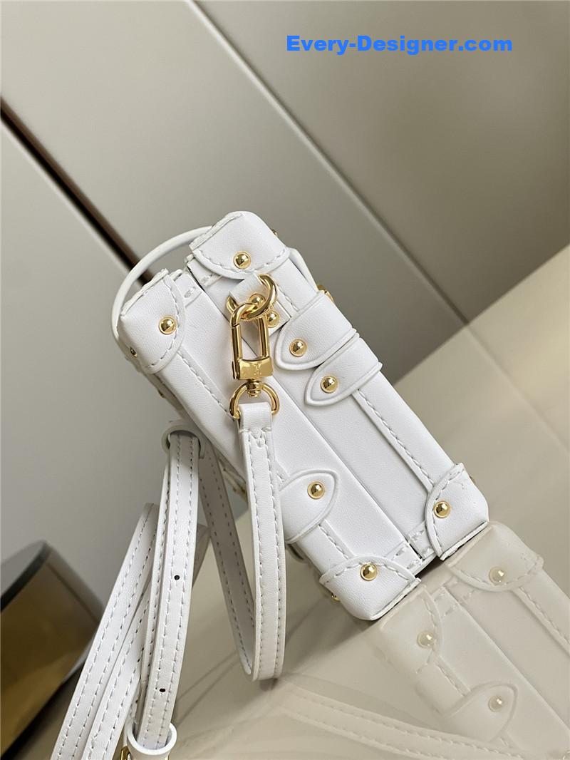 louis vuitton lv petite malle bag white