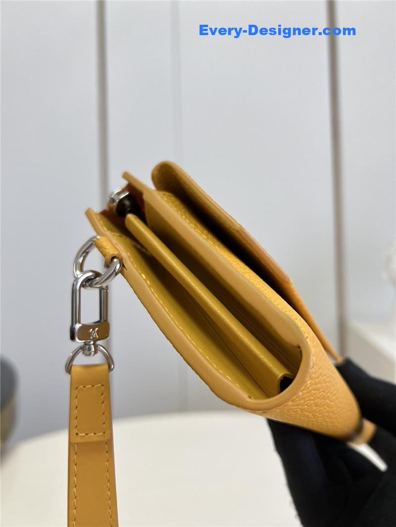 louis vuitton LV aerogram long wallet