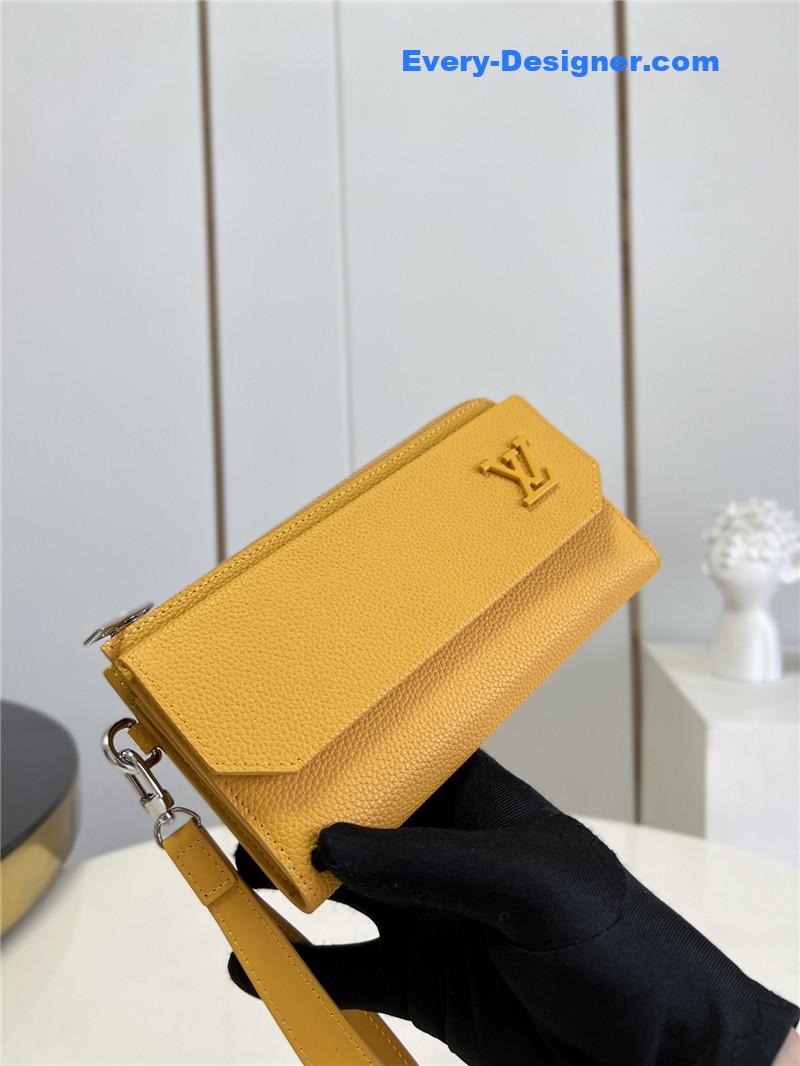 louis vuitton LV aerogram long wallet