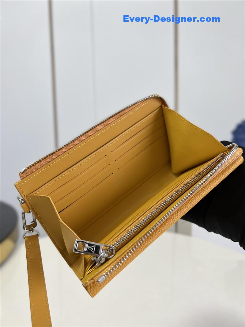 louis vuitton LV aerogram long wallet