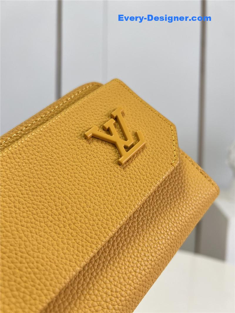 louis vuitton LV aerogram long wallet