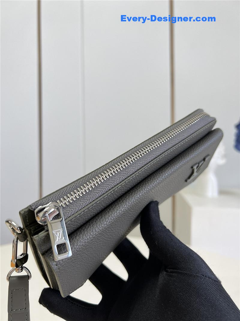 louis vuitton LV aerogram long wallet