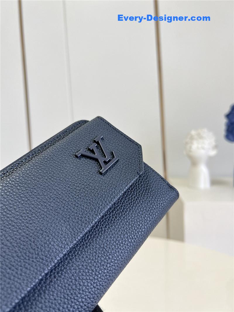 louis vuitton LV aerogram long wallet