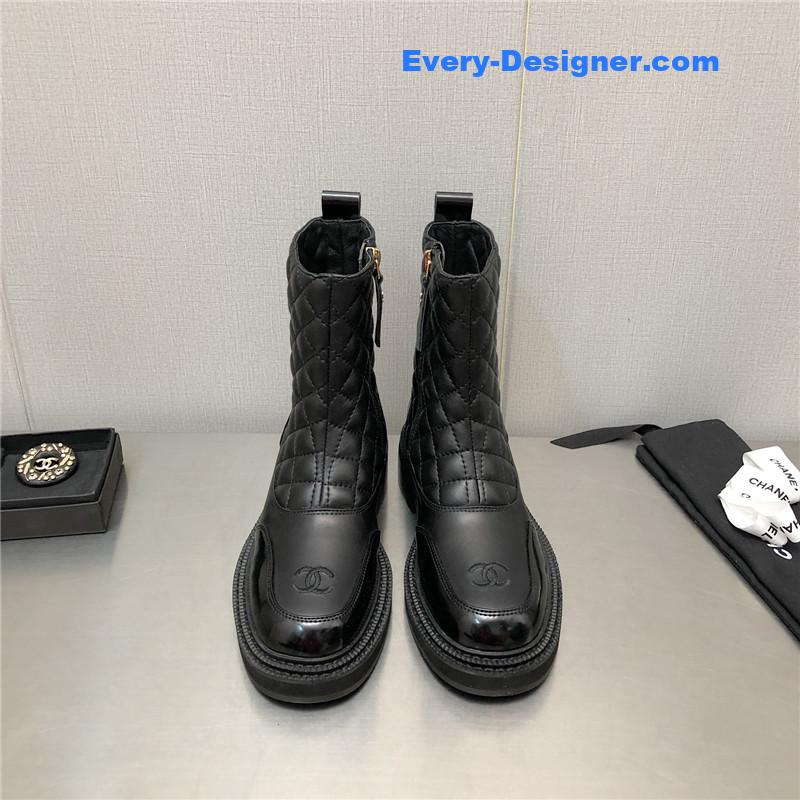 CC classic c embroidery ankle boots