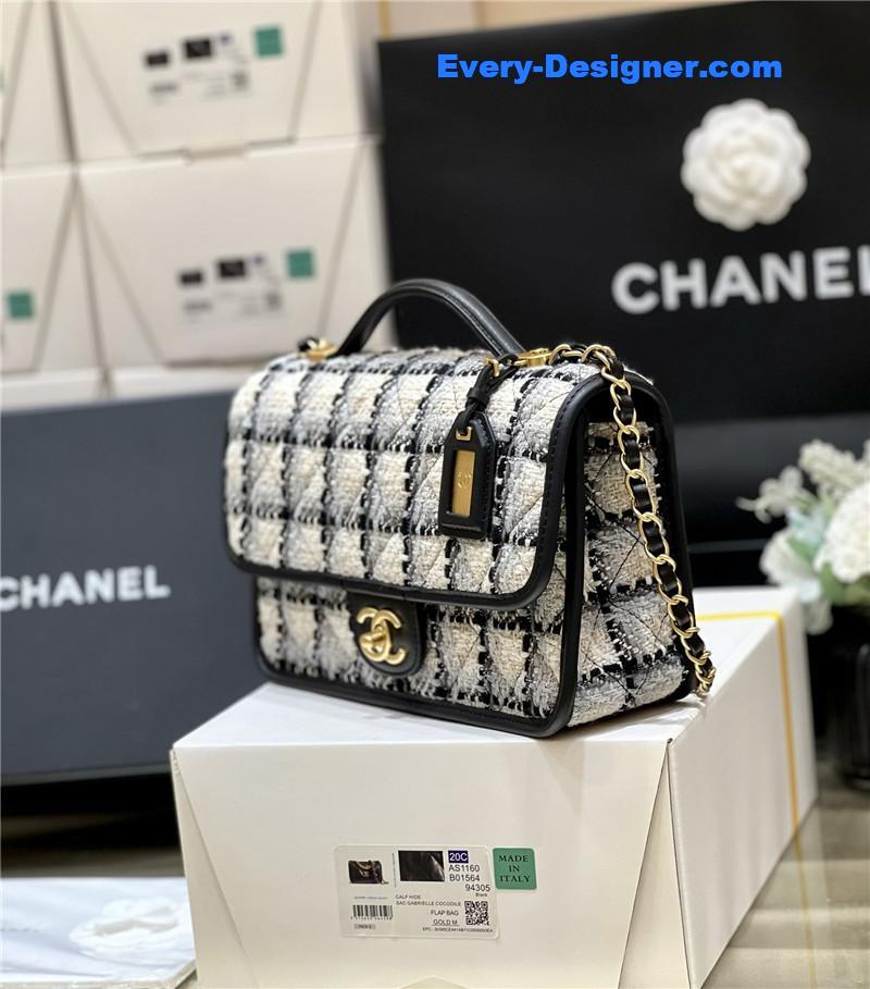 Ch**el woolen messenger bag