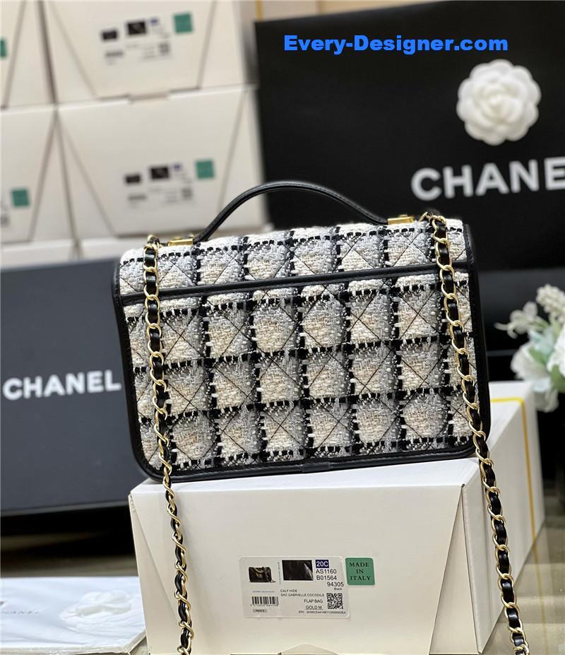 Ch**el woolen messenger bag