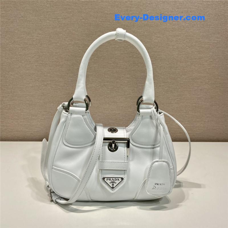 Prada Moon Re-Nylon and leather bag