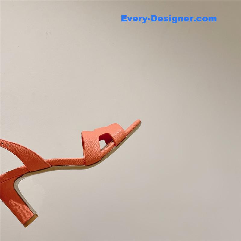 Hermes early spring counter new high-heeled sandals