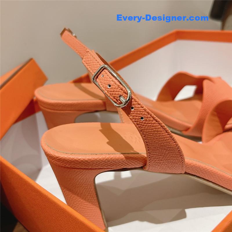 Hermes early spring counter new high-heeled sandals