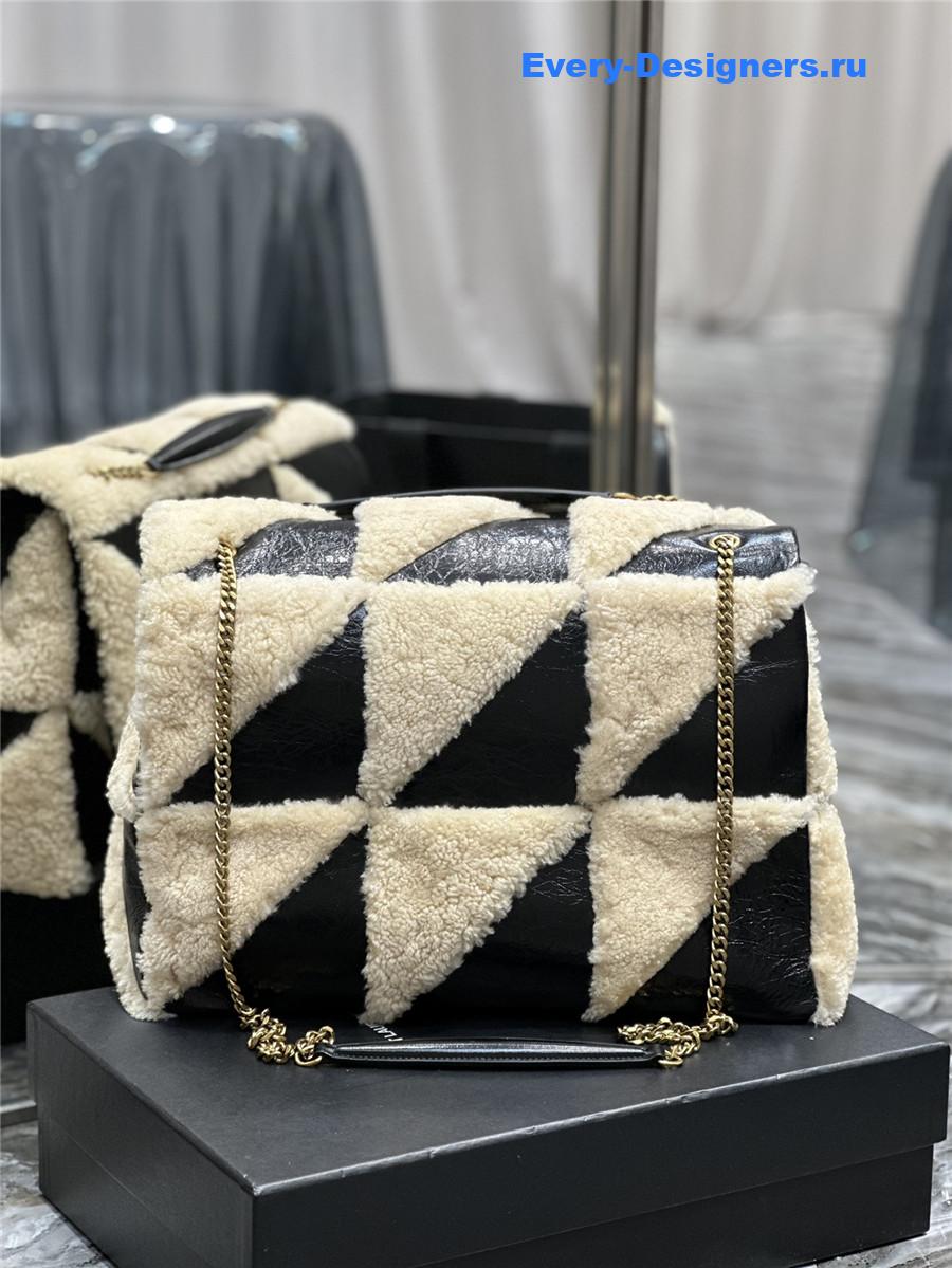 yves Sa1nt Lau*nt jamie lambswool bag