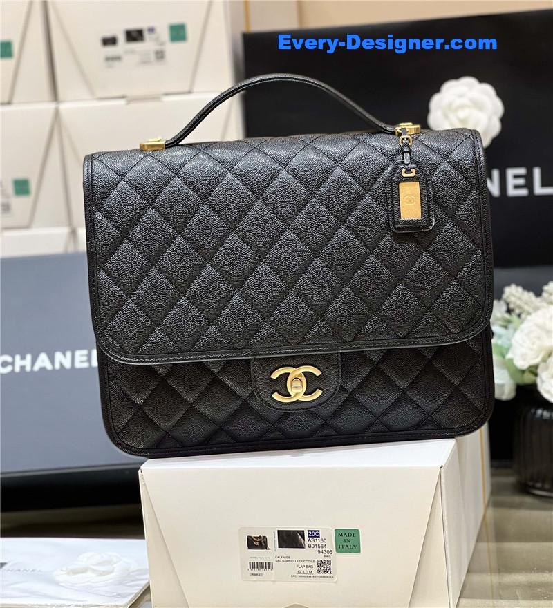 Chanel woolen backpack