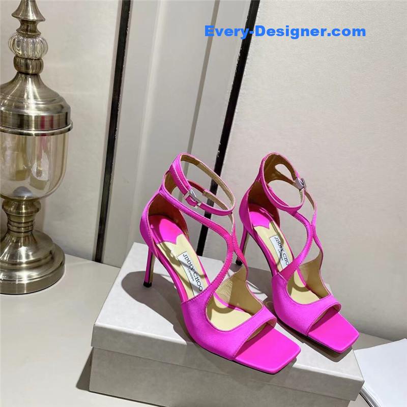 Jimmy Choo Paris window custom high heels