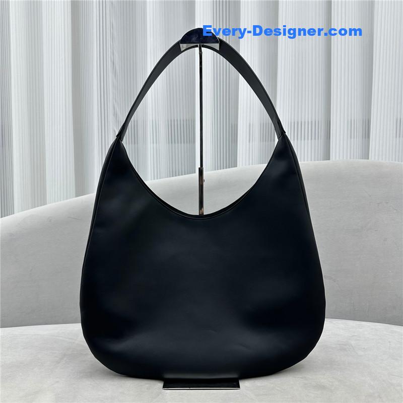 M1um1u leather hobo tote bag