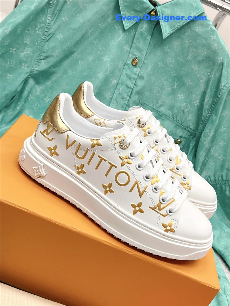 louis vuitton LV classic platform sneakers