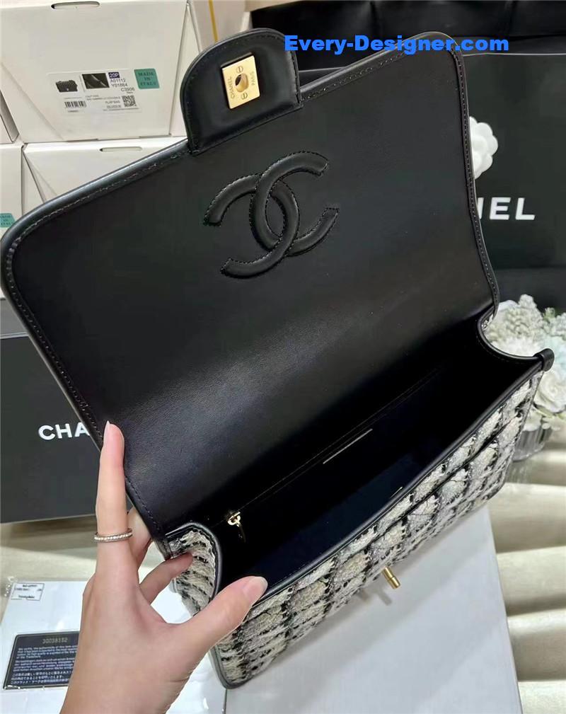 Ch**el woolen backpack