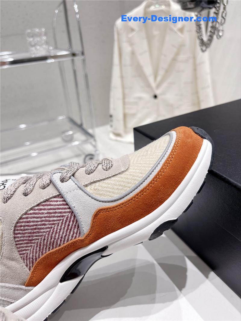 Ch**el logo casual sneakers womens