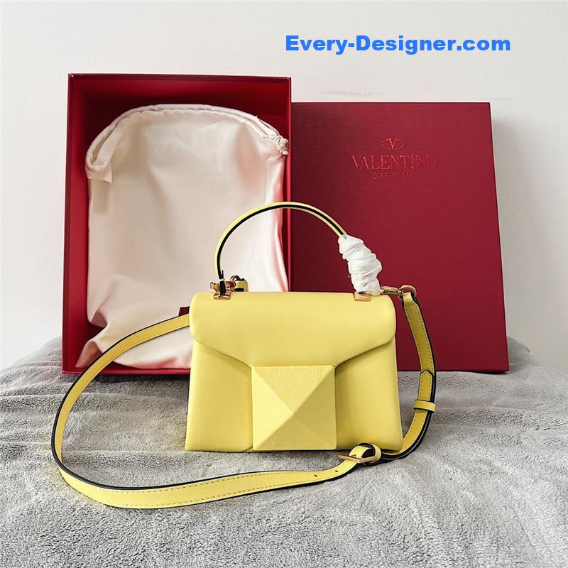 valentino one stud mini lambskin bag