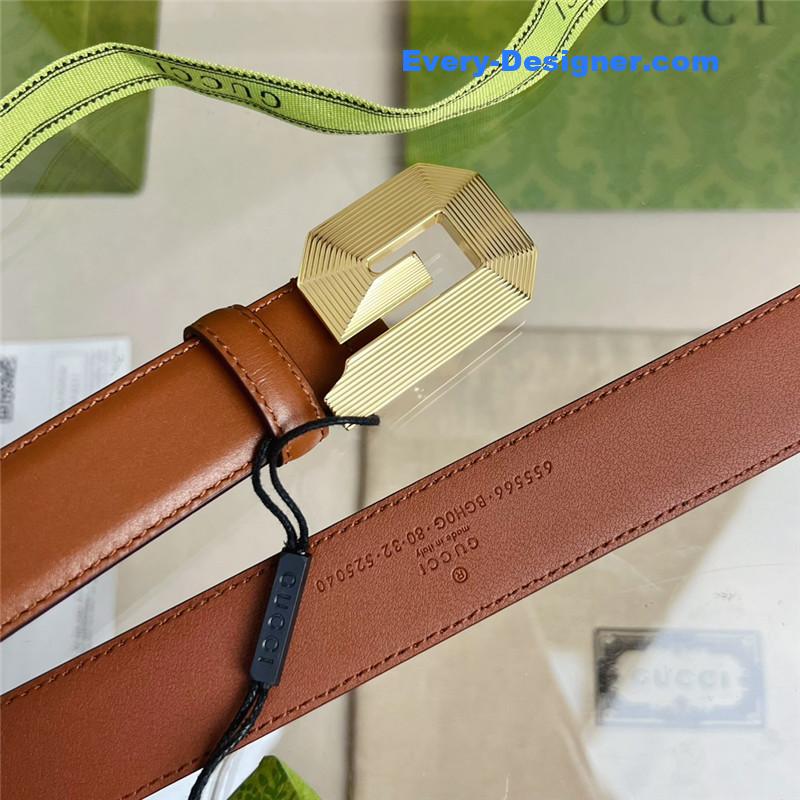 Gvc*1 g buckle narrow belt