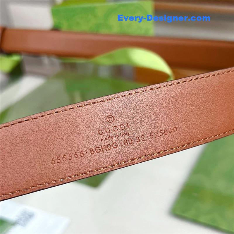 Gvc*1 g buckle narrow belt