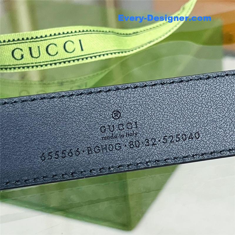 Gvc*1 g buckle narrow belt