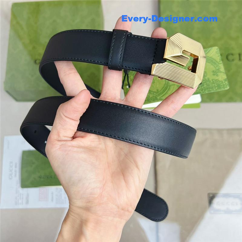 Gvc*1 g buckle narrow belt