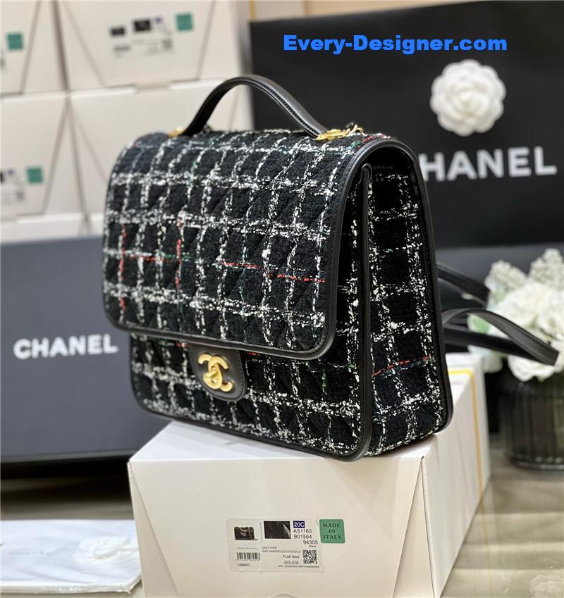 Ch**el woolen backpack