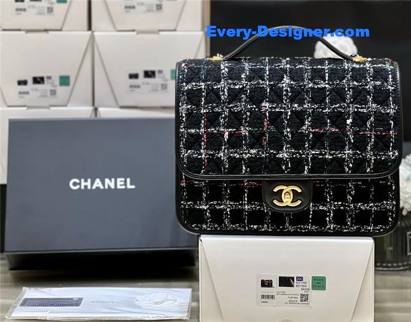 Ch**el woolen backpack