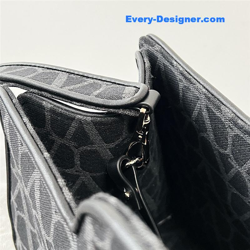 valentino V logo print tote bag