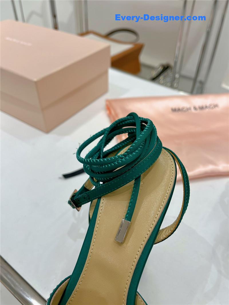 &   bow high-heeled sandals