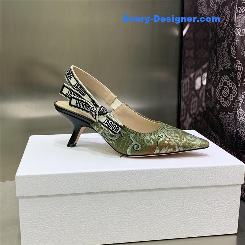 D10r high heel bowknot color matching women’s shoes