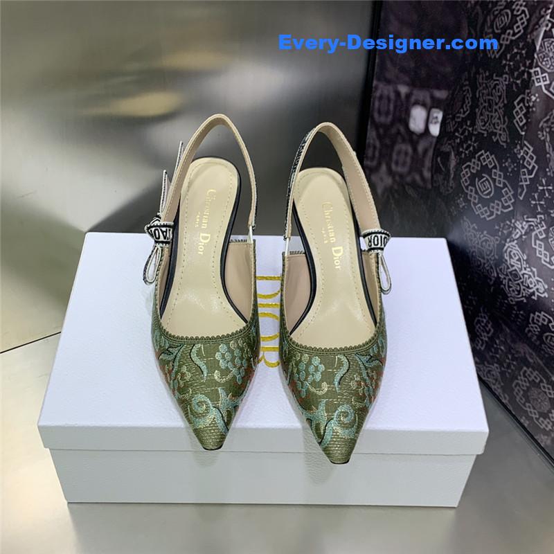 D10r high heel bowknot color matching women’s shoes