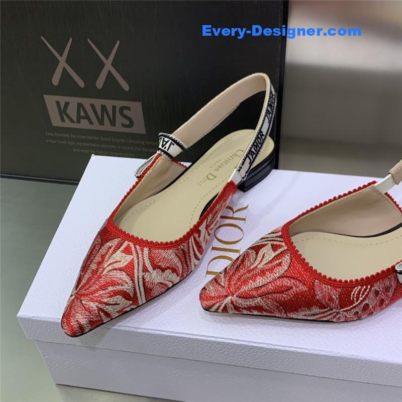 D10r bowknot color matching women’s shoes