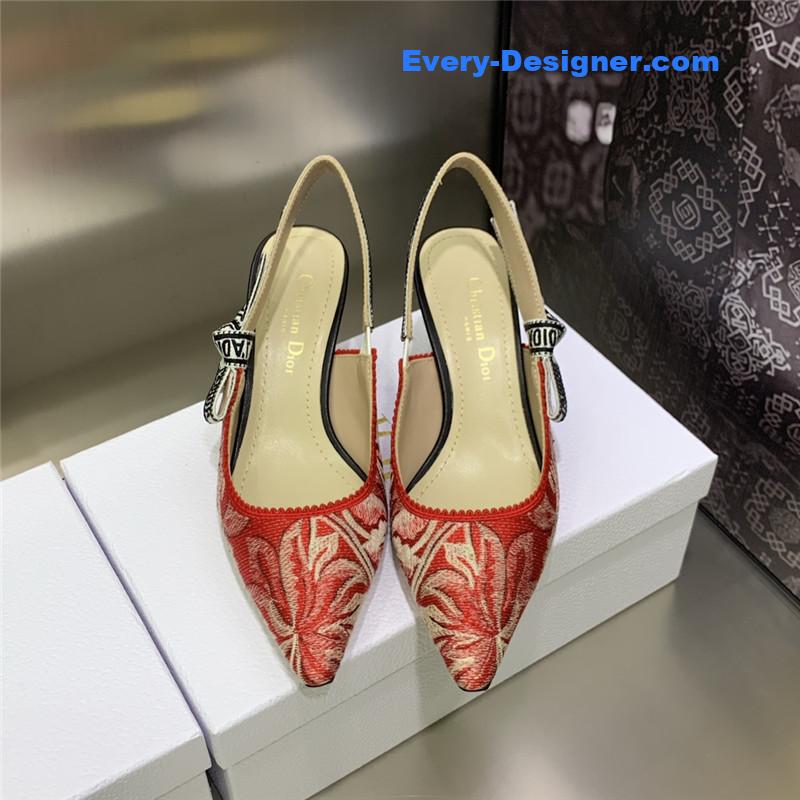 D10r high heel bowknot color matching women’s shoes