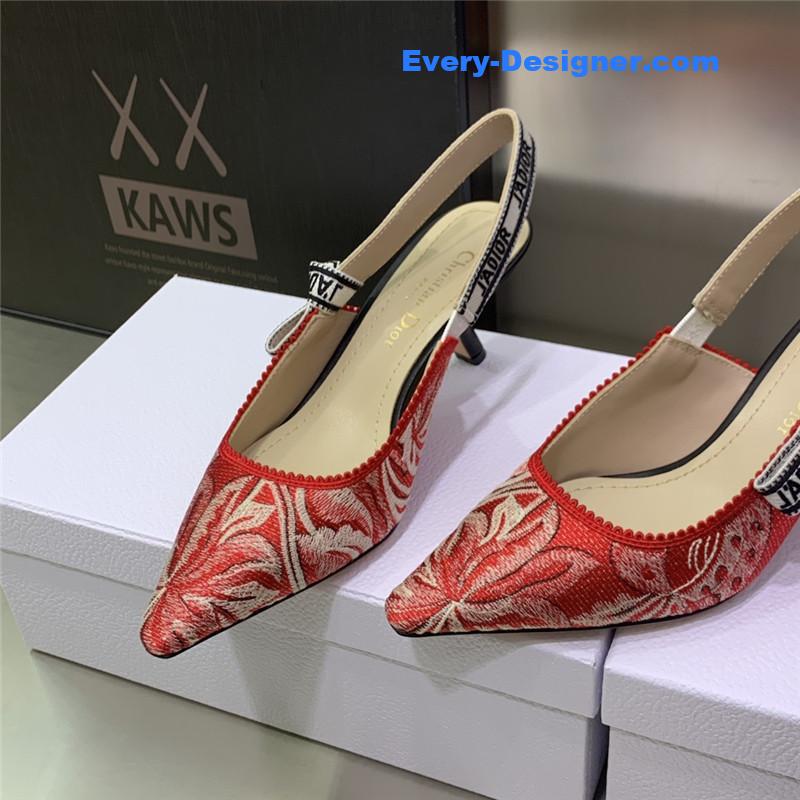 D10r high heel bowknot color matching women’s shoes