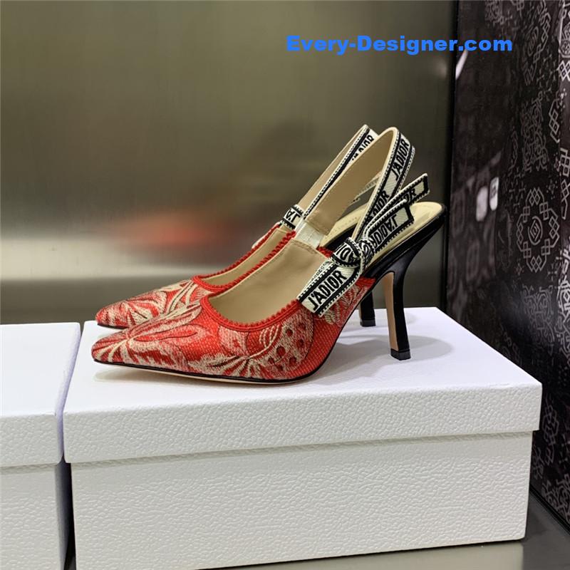 D10r high heel bowknot color matching women’s shoes