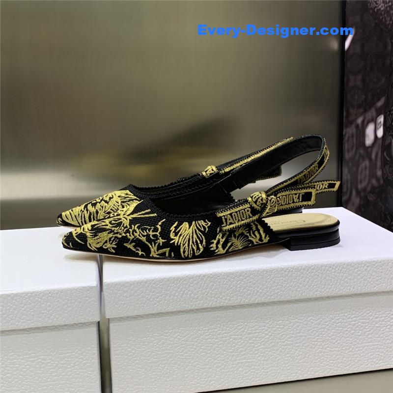 D10r bowknot color matching women’s shoes