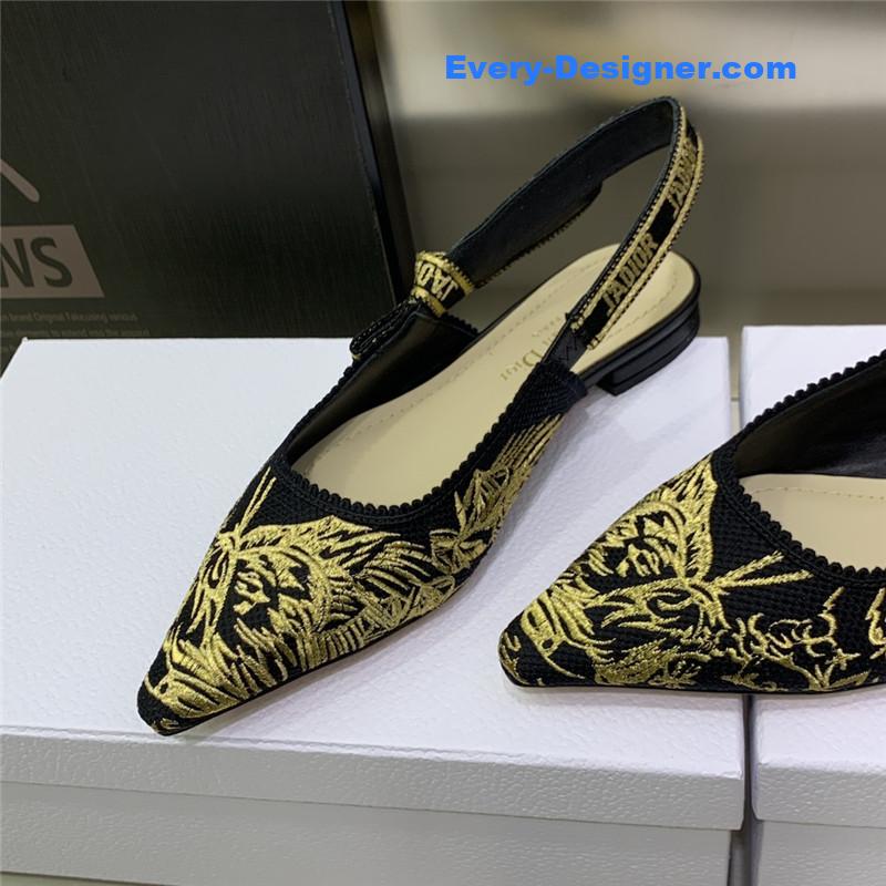 D10r bowknot color matching women’s shoes