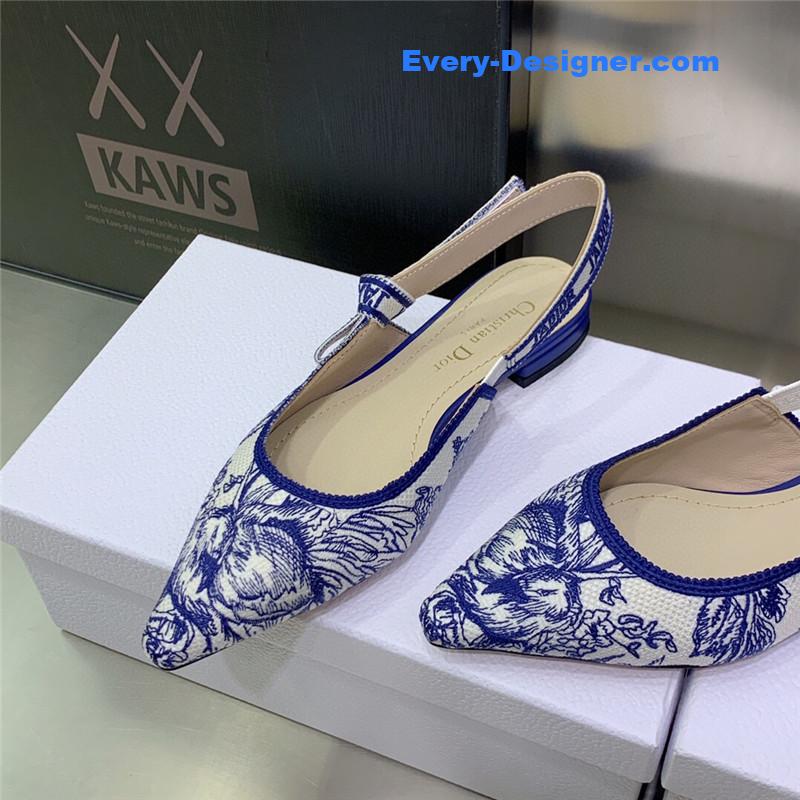 D10r bowknot color matching women’s shoes