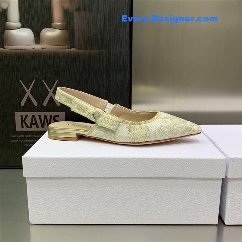 D10r bowknot color matching women’s shoes