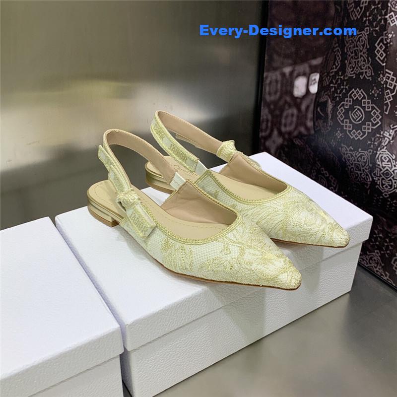 D10r bowknot color matching women’s shoes