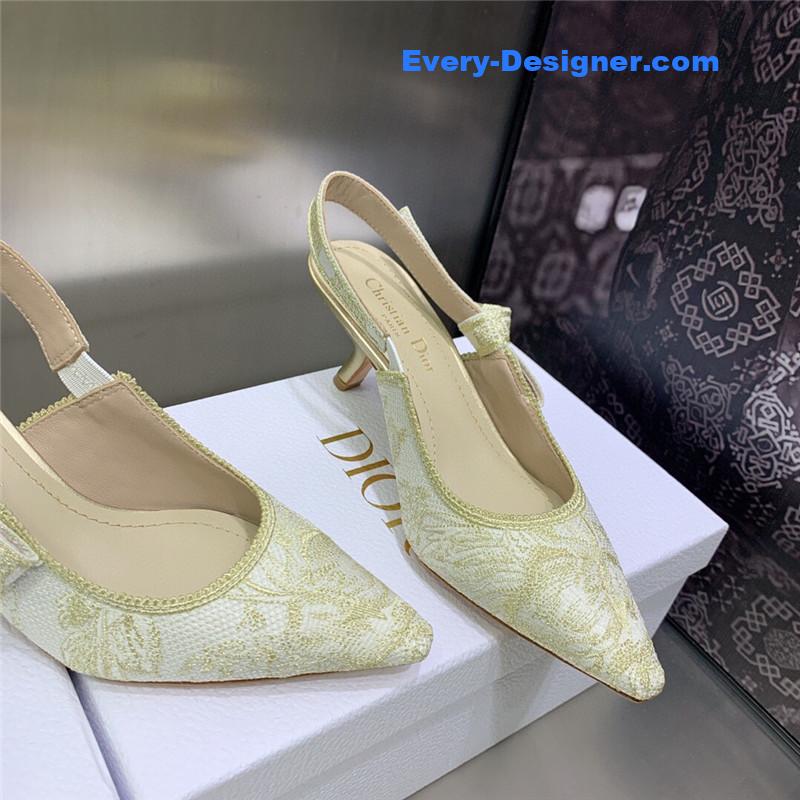 D10r high heel bowknot color matching women’s shoes